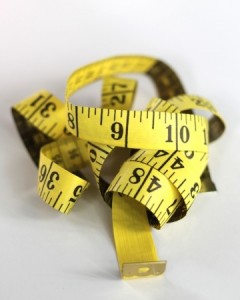 Lean startup measuring tape.